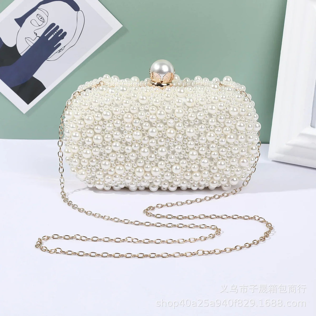 Bolsa Feminina Clutch Egland